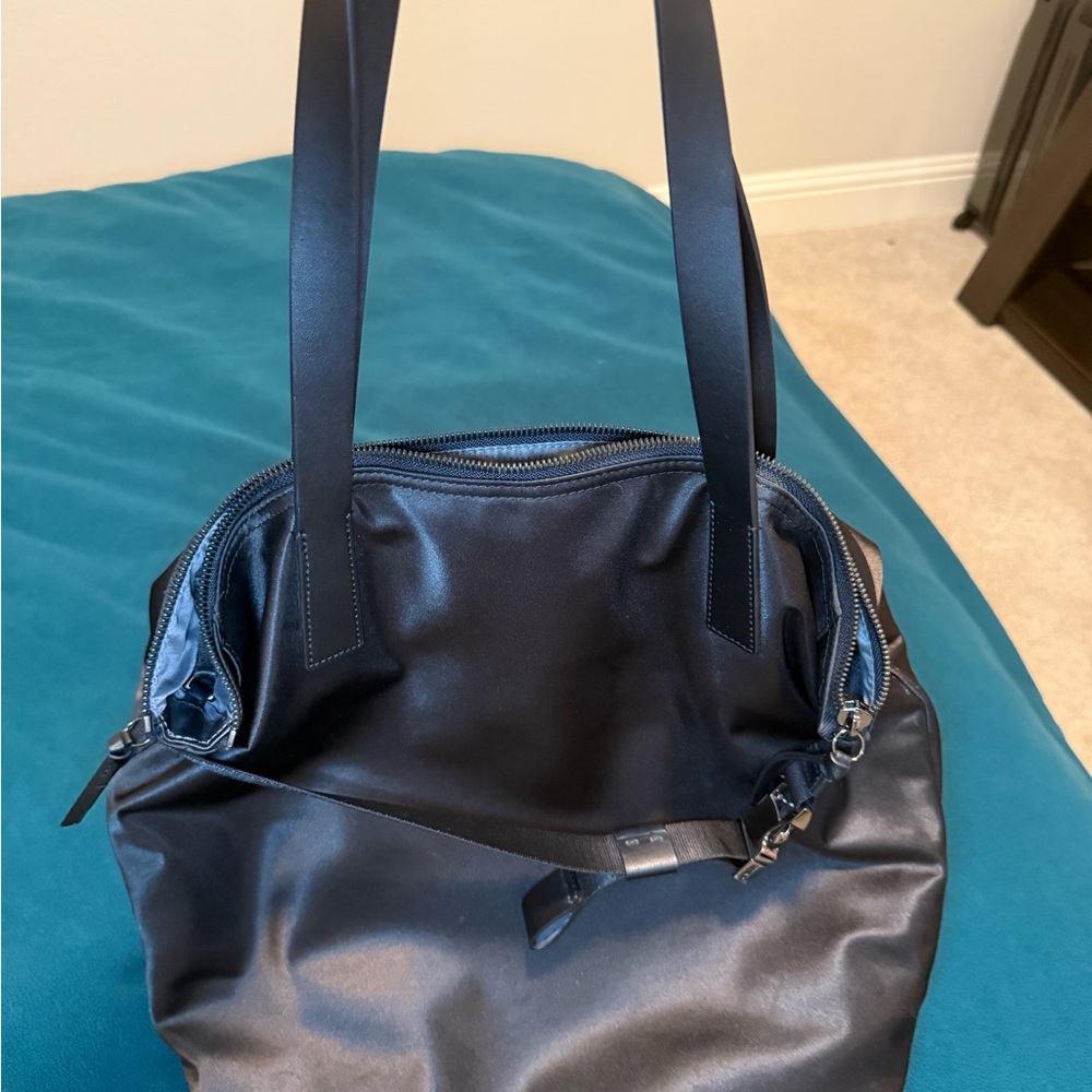 Tumi Sleek Black Tote Bag
